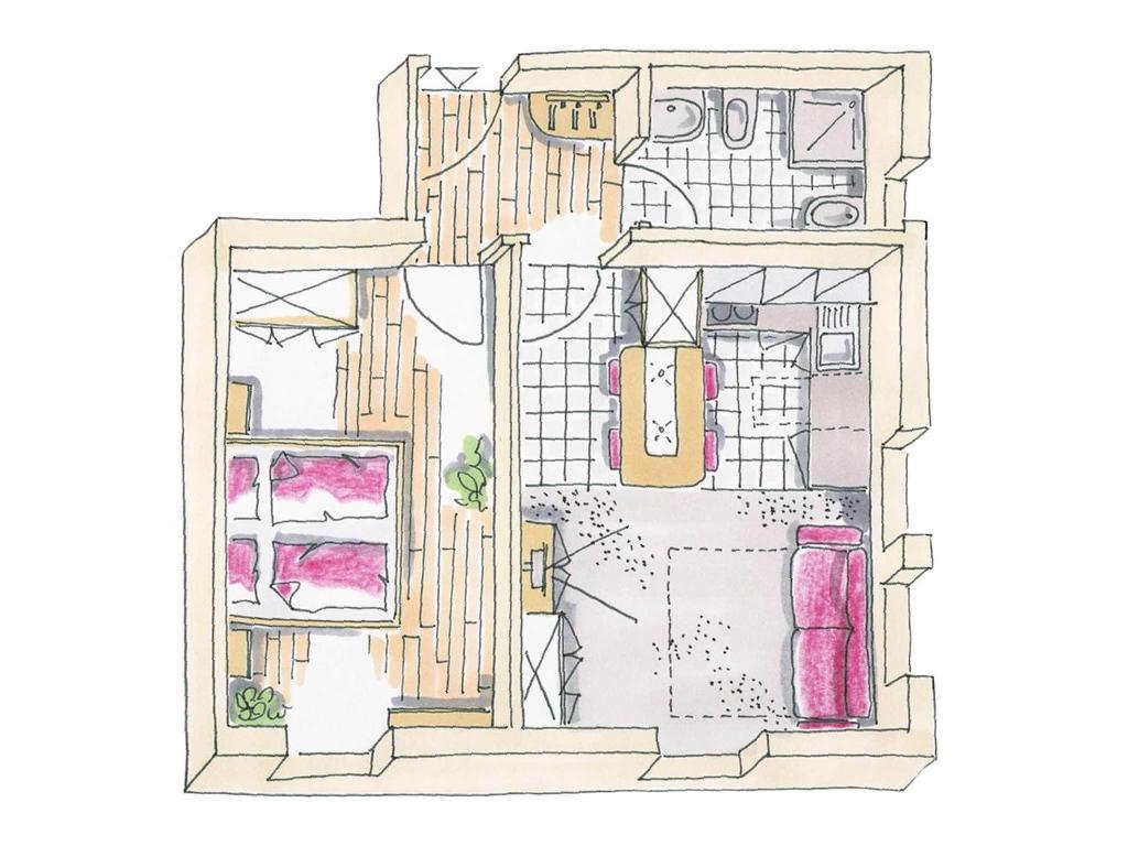 סאן קאסיאנו Residence Araldina חדר תמונה